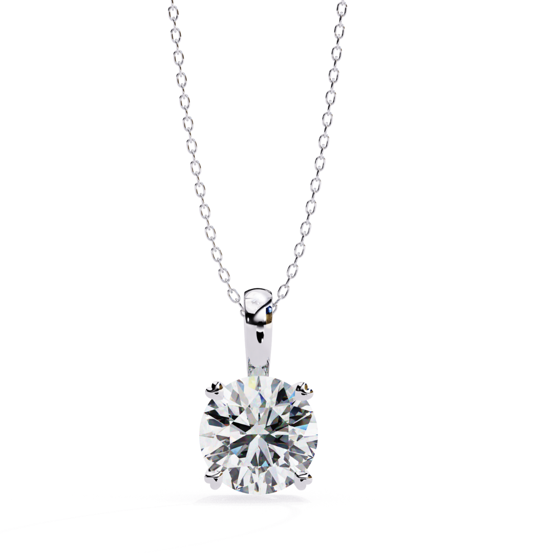 Classic Glow Lab Grown Diamond Pendant in Gold | Timeless Fine Jewelry