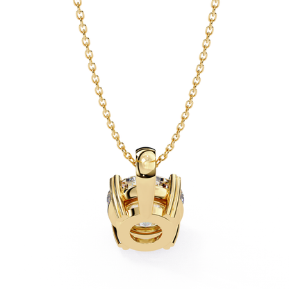 Classic Glow Lab Grown Diamond Pendant in Gold | Timeless Fine Jewelry