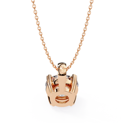Classic Glow Lab Grown Diamond Pendant in Gold | Timeless Fine Jewelry