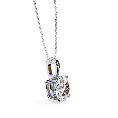 Classic Glow Lab Grown Diamond Pendant in Gold | Timeless Fine Jewelry