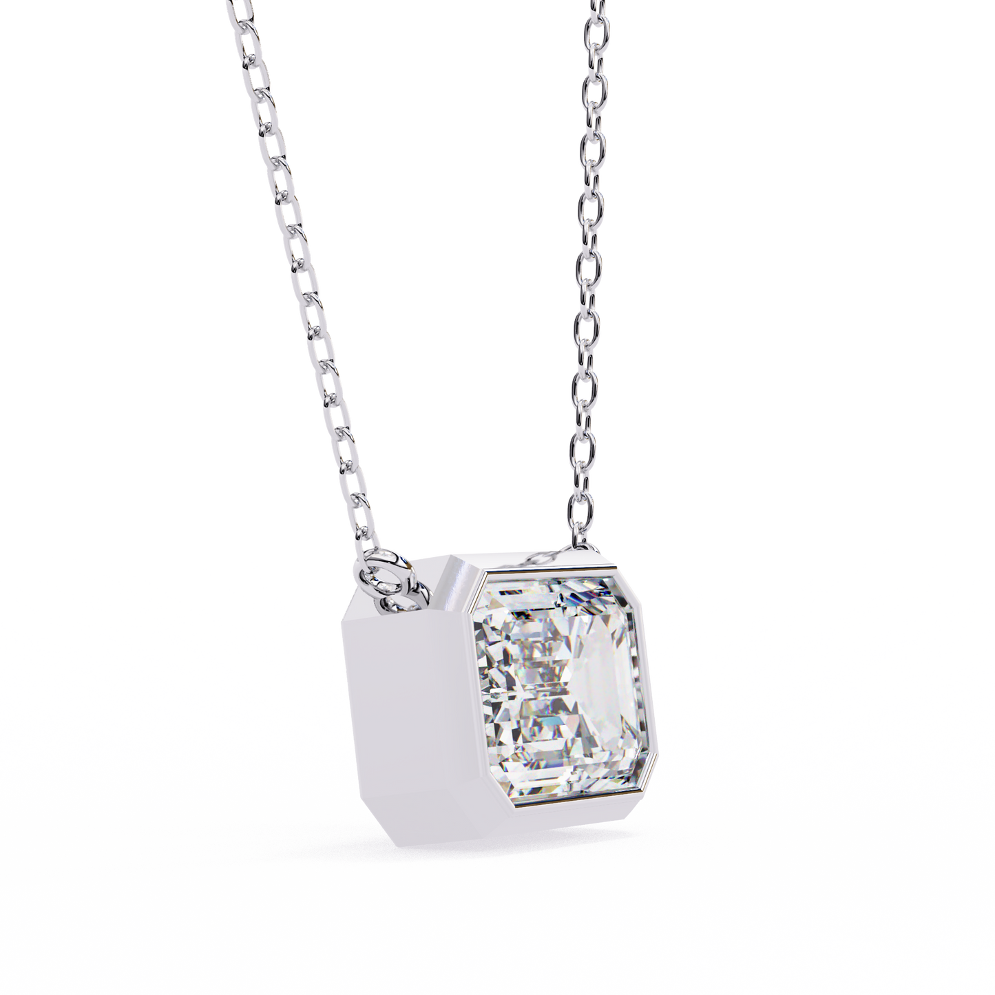 Emerald Elegance diamond Pendant