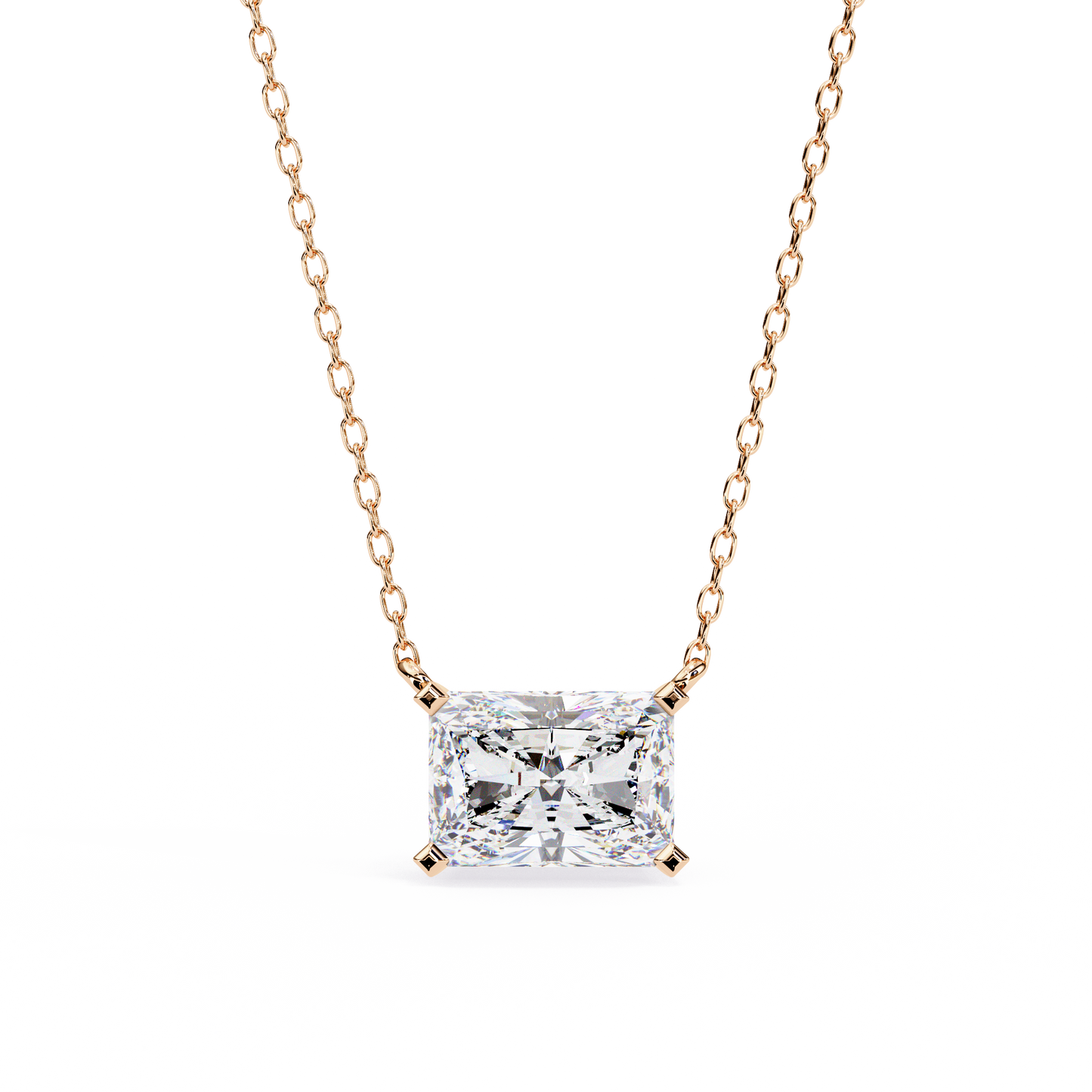 Diamond Frame Shape Pendant