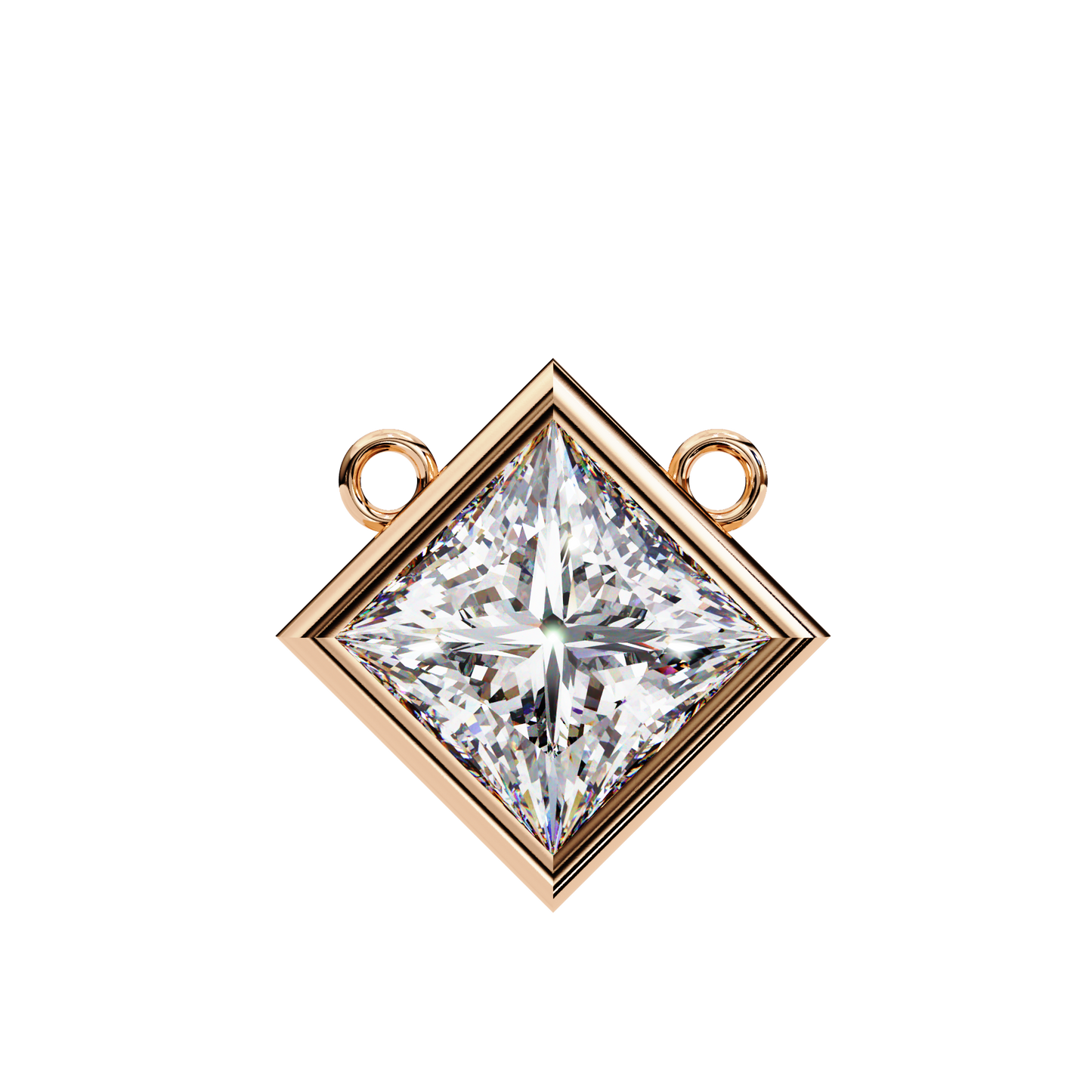 Princess Perfection Diamond Pendant