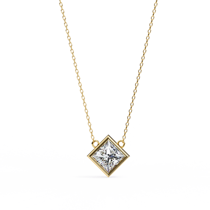 Princess Perfection Diamond Pendant