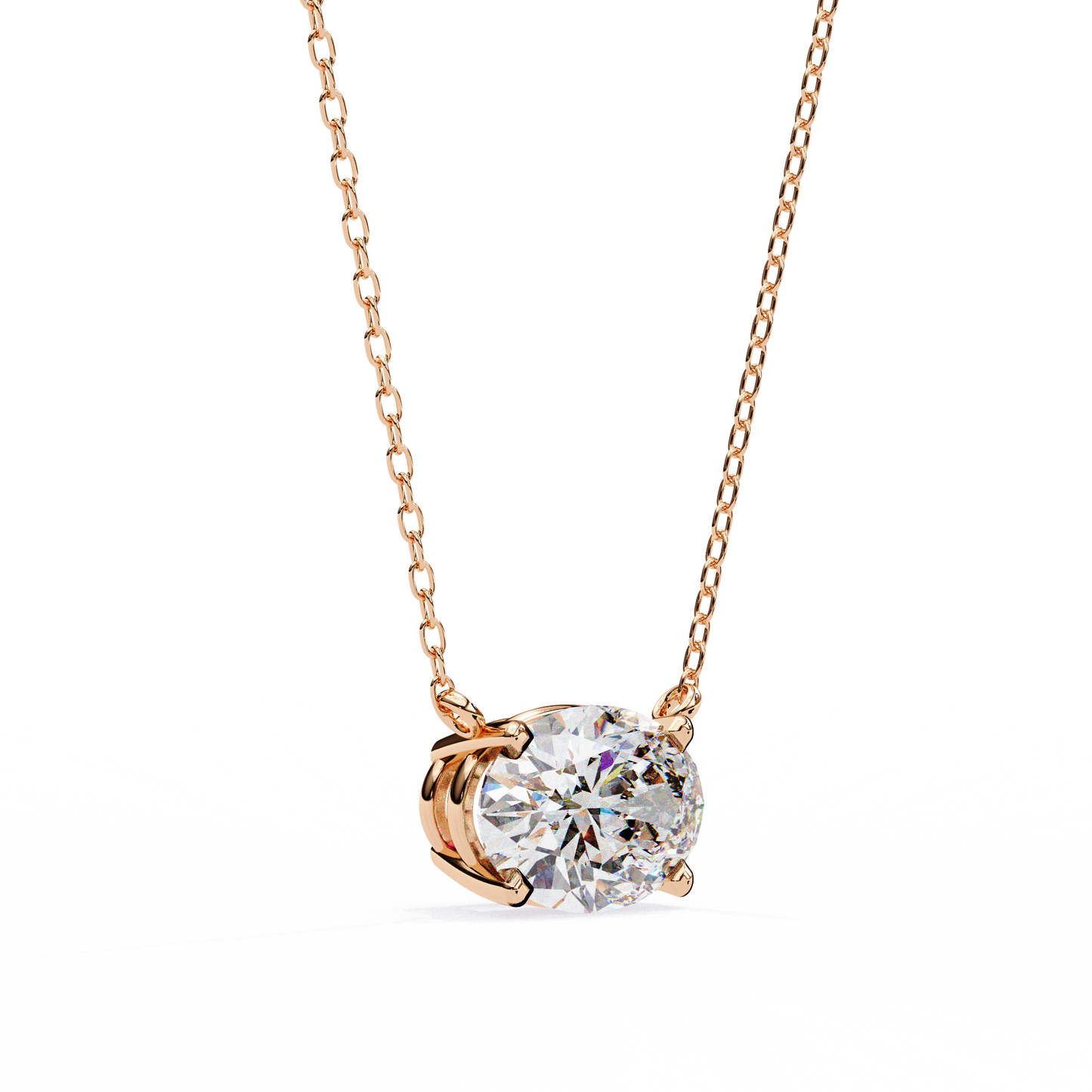 Gemstone Grace Diamond Pendant