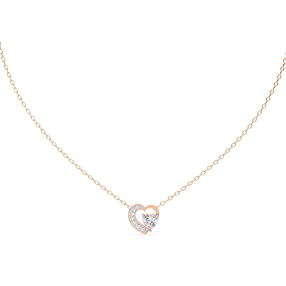 Loving Duo Diamond Pendant