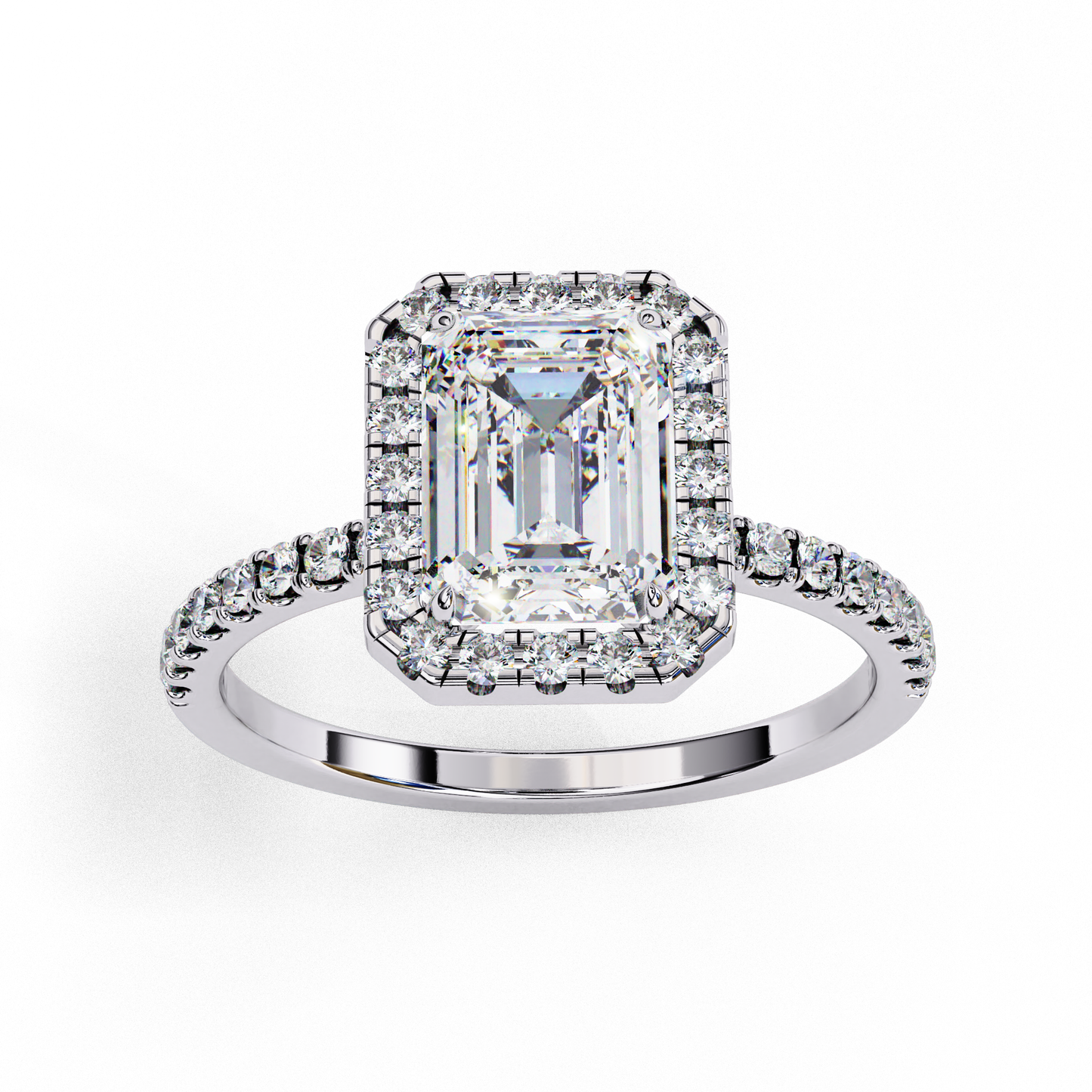 Elegance Crown Diamond Ring