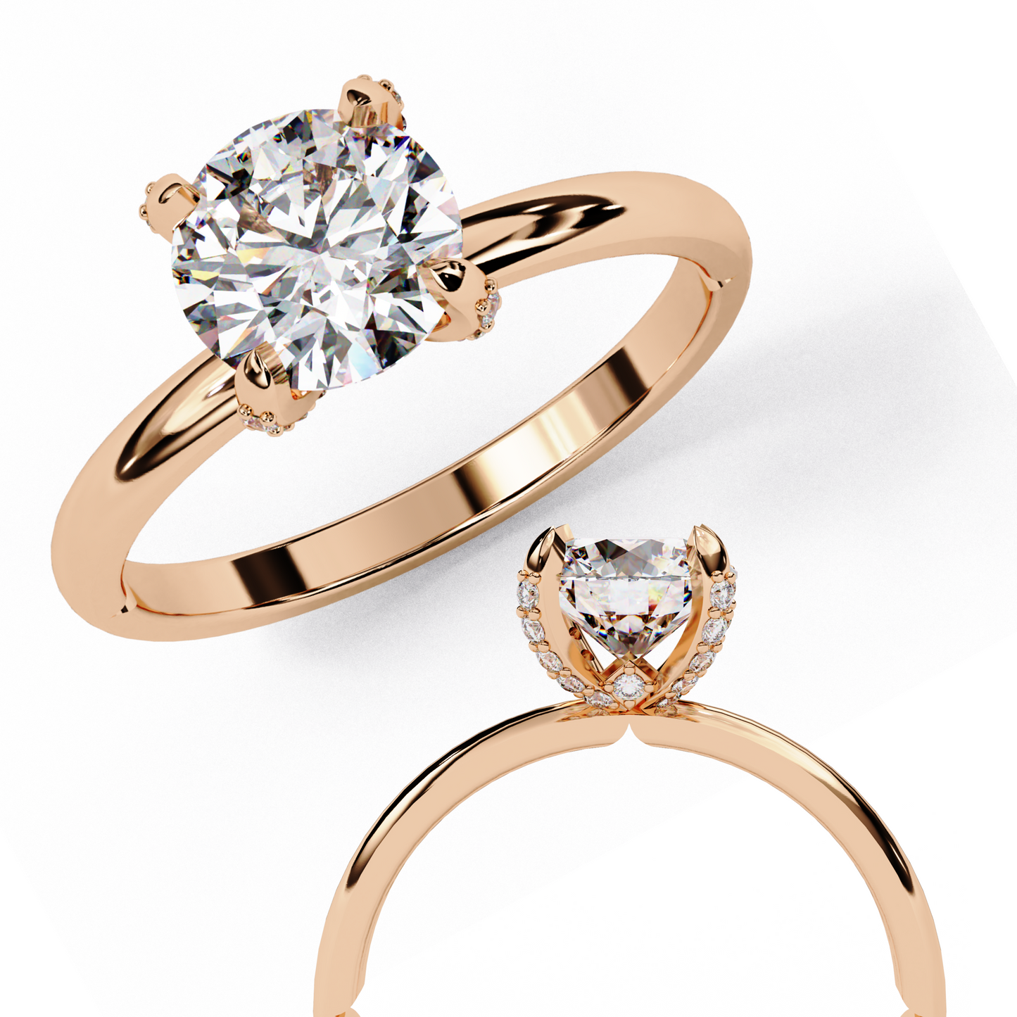 Pronged Perfection Diamond Ring