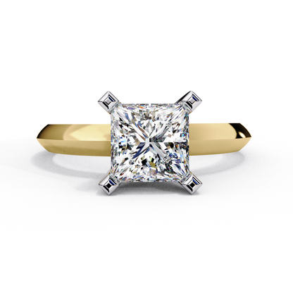 Aurora Princess Solitaire Ring