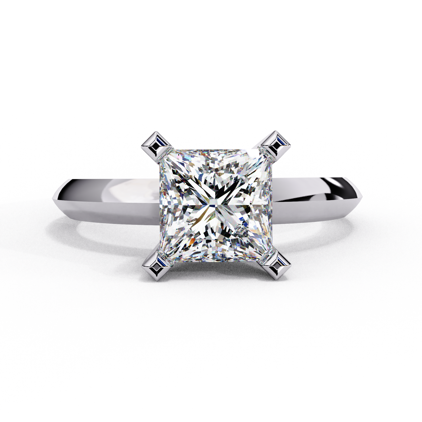 Aurora Princess Solitaire Ring