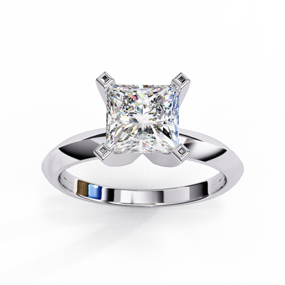 Aurora Princess Solitaire Ring