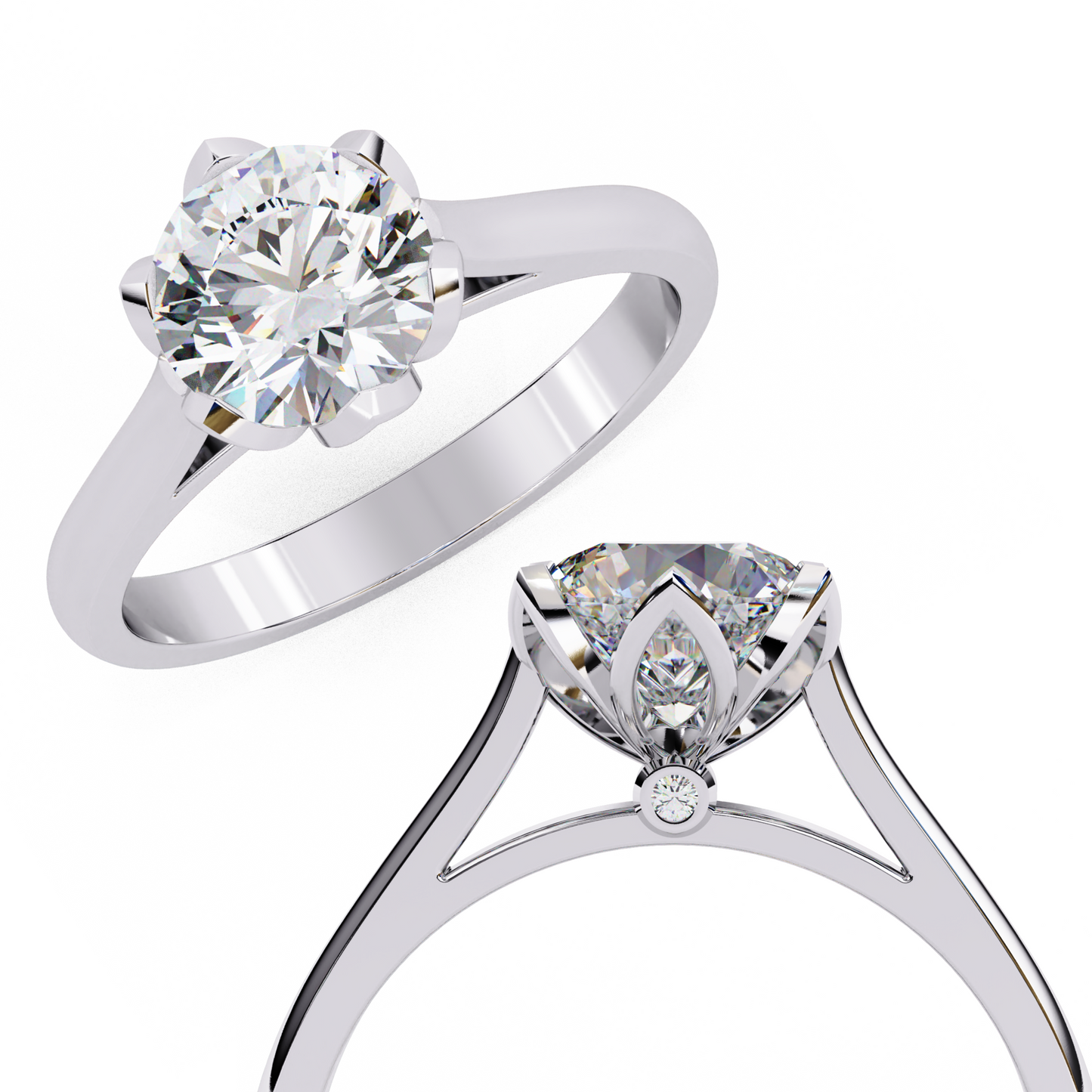 Classic Solitaire Diamond Ring