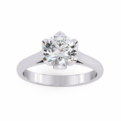 Classic Solitaire Diamond Ring