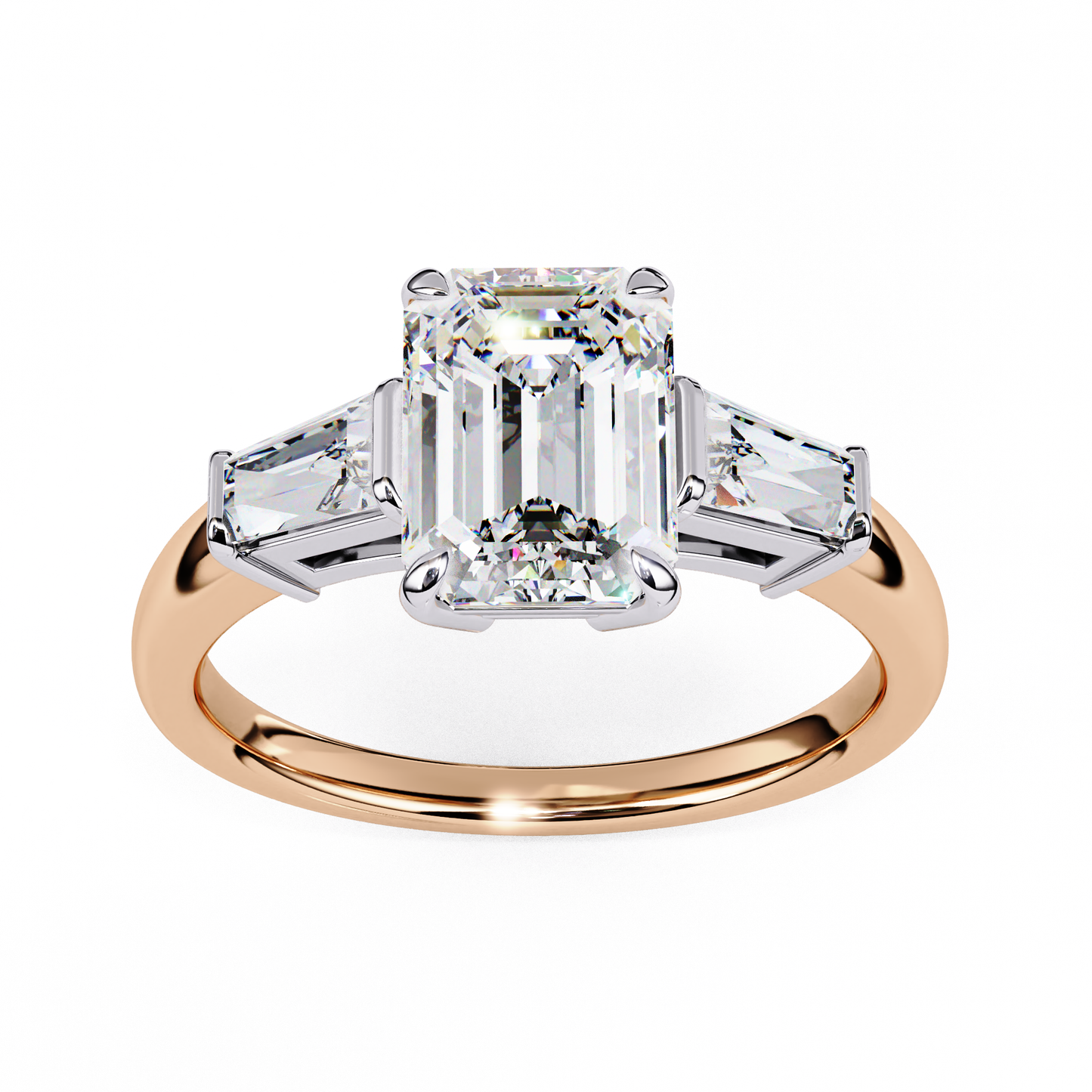 Triad of Brilliance Ring