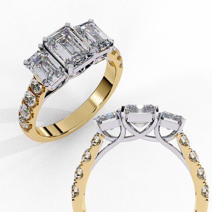 Stellar Embrace Diamond Ring