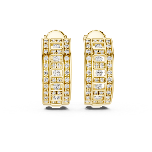 Rectangle round diamond hoop earrings yellow gold
Round diamond hoop earrings geometric design yellow gold
Yellow gold diamond hoop earrings rectangular pattern
Round diamond earrings yellow gold front view
Geometric diamond hoop earrings yellow gold
Yellow gold hoop earrings round diamond details
Diamond hoop earrings rectangular style yellow gold
Round diamond geometric earrings yellow gold
Yellow gold earrings with round diamond accents
Rectangle diamond hoop earrings yellow gold
