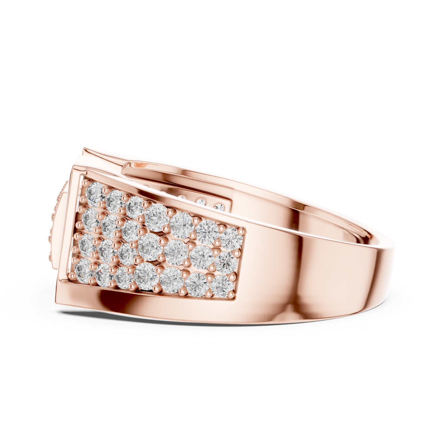 Rose gold angular diamond statement ring
Round diamond rose gold geometric ring
Rose gold slanted frame diamond band ring
Modern rose gold diamond fashion ring
Rose gold wide band cluster diamond ring
Contemporary angular rose gold diamond ring
Rose gold designer geometric diamond band
Bold rose gold pavé diamond ring
Rose gold asymmetrical diamond statement band
Multi diamond rose gold angular ring design