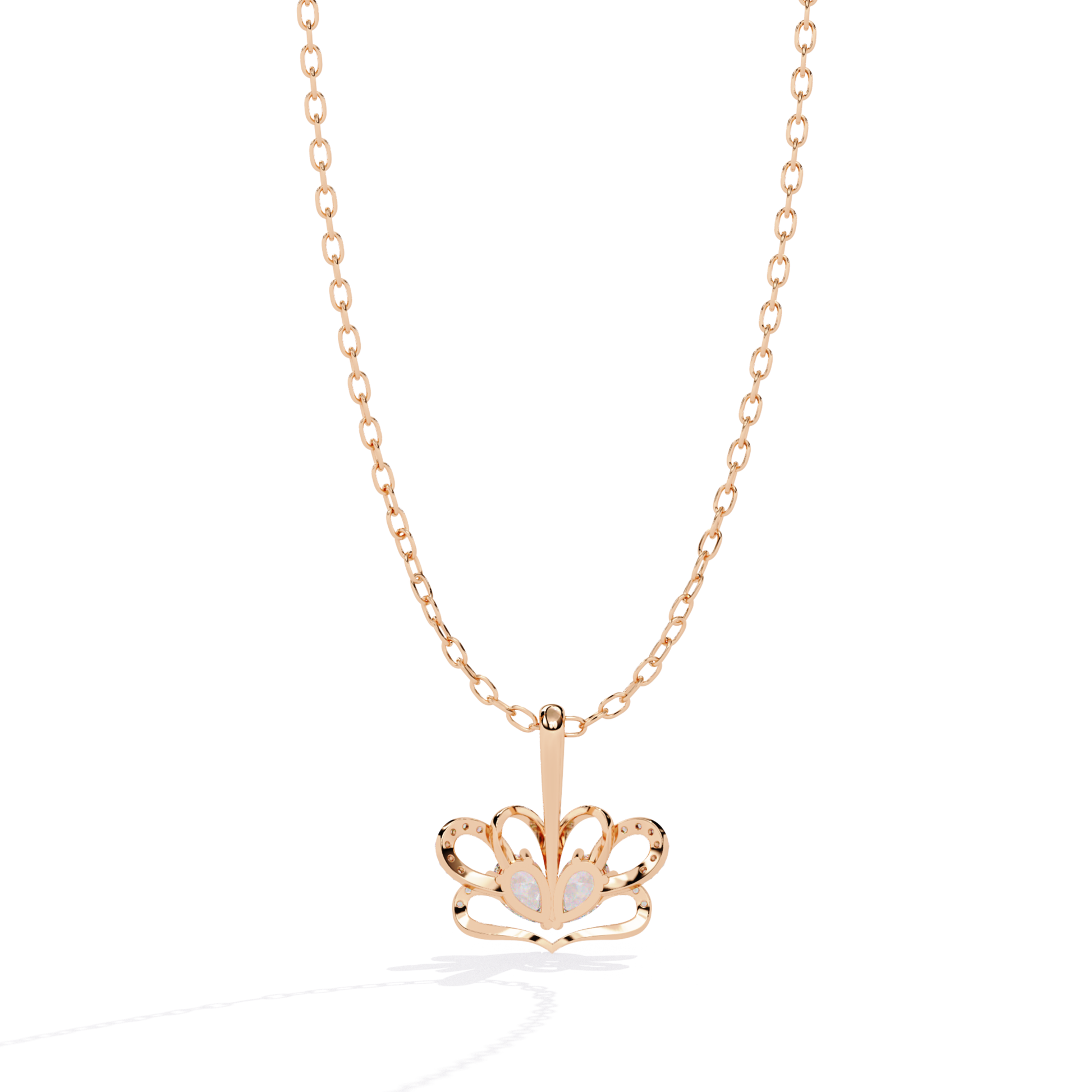 Rose gold butterfly pear round diamond pendant back view
Back view of butterfly pear round diamond pendant
Rose gold butterfly pendant rear view
Butterfly pendant back with pear and round diamonds
Rose gold pear round diamond necklace back view
Polished butterfly pendant reverse side
Rear profile of butterfly diamond pendant
Rose gold mixed cut diamond pendant back
Butterfly pendant back detail in rose gold
Rose gold butterfly necklace reverse view