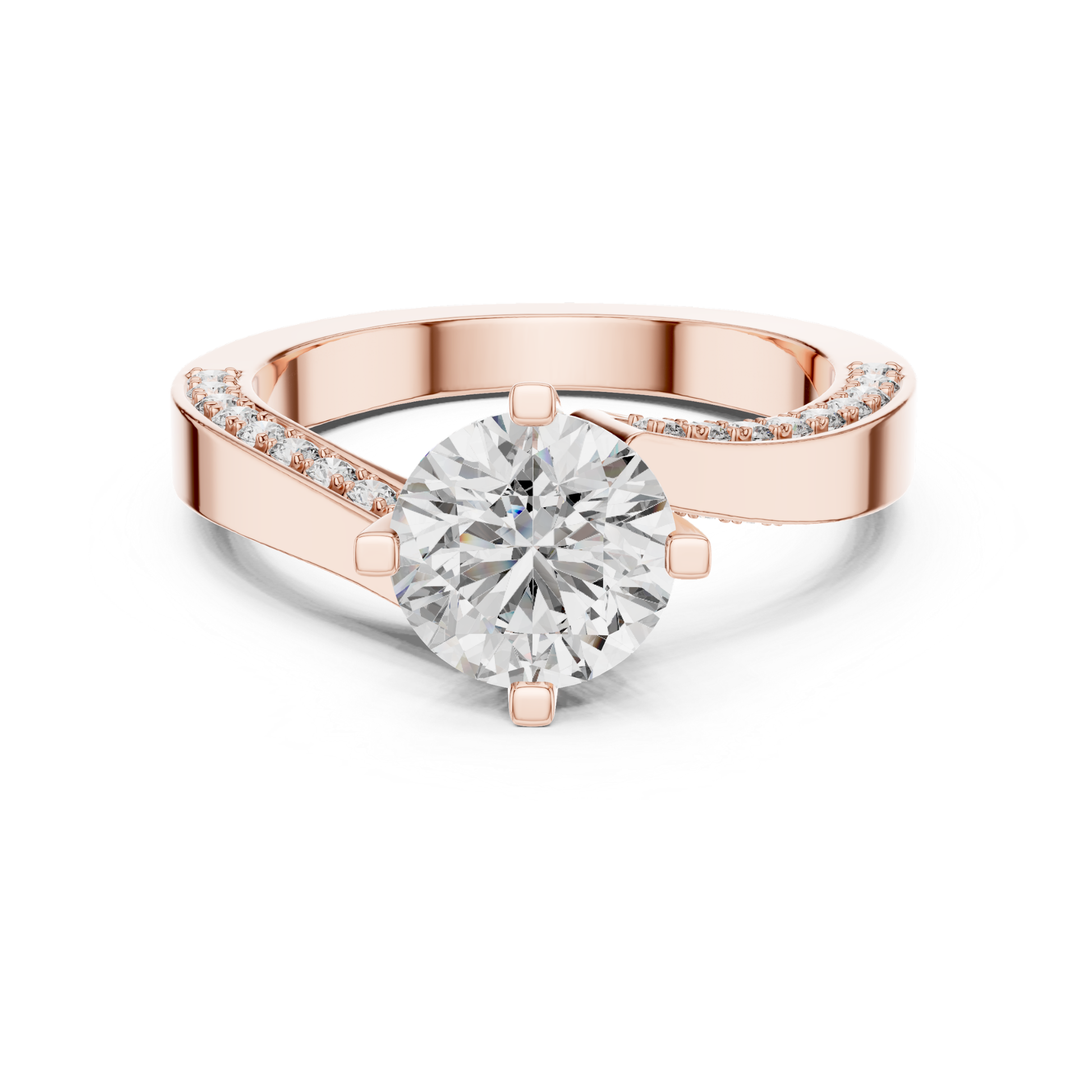 Rose Gold Bypass Diamond Engagement Ring
Round Diamond Rose Gold Crossover Ring
Rose Gold Pave Diamond Ring
Modern Bypass Style Diamond Ring
Round Solitaire Rose Gold Engagement Ring
Elegant Rose Gold Diamond Ring
Twisted Rose Gold Diamond Band
Minimal Rose Gold Crossover Ring
Rose Gold Round Diamond Ring
Pave Set Rose Gold Engagement Ring