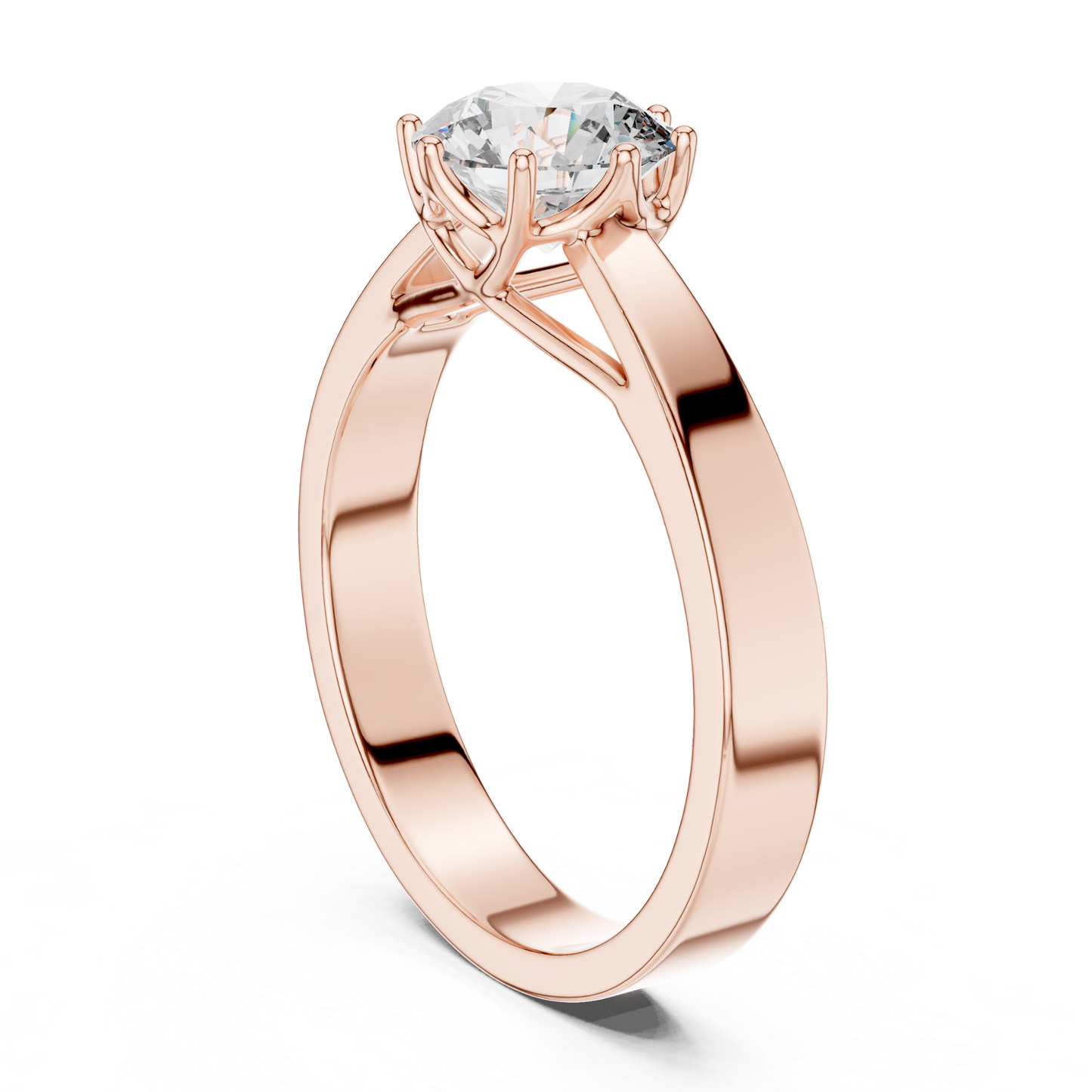 Round Diamond Solitaire Rose Gold Back View
Classic Round Diamond Engagement Rose Gold Back View
Six Prong Round Diamond Rose Gold Back View
Plain Band Round Diamond Solitaire Rose Gold Back View
Polished Rose Gold Round Diamond Back View
Minimal Round Diamond Rose Gold Back View
Secure Prong Round Solitaire Rose Gold Back View
Brilliant Round Diamond Band Rose Gold Back View
Elegant Round Solitaire Rose Gold Back View
Rose Gold Diamond Engagement Back View