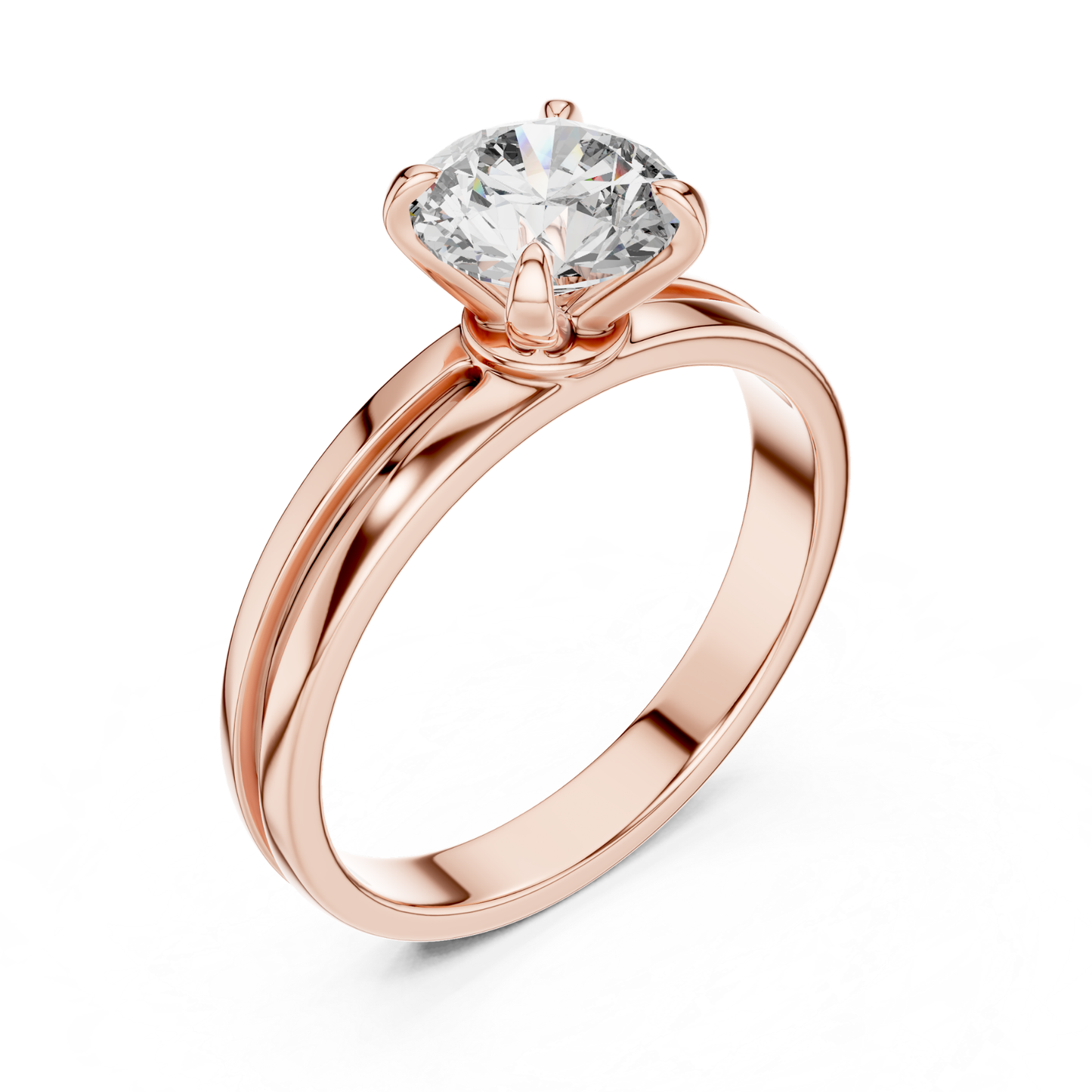 Rose gold diamond solitaire ring side angle view
Round cut diamond solitaire ring rose gold angle
Rose gold diamond ring round stone side view
Classic solitaire round diamond ring rose gold side
Rose gold engagement ring round diamond side angle
Round diamond prong set ring rose gold view
Rose gold single stone diamond ring side view
Round cut diamond ring rose gold side angle
Rose gold round diamond ring elegant side view
Classic round diamond ring rose gold profile view