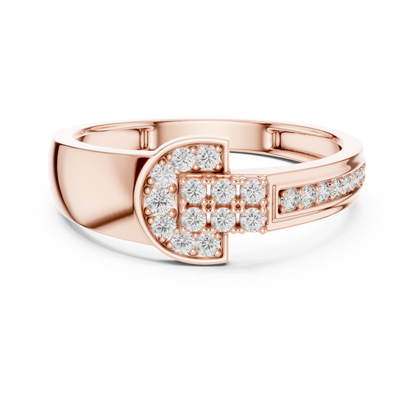 Rose gold cluster diamond fashion ring
Diamond signet ring in rose gold design
Round diamond cluster band ring style
Rose gold geometric diamond ring design
Modern diamond signet style ring band
Rose gold ring with diamond cluster setting
Contemporary diamond band ring design
Cluster set round diamond ring style
Rose gold statement diamond ring design
Diamond accented rose gold ring band