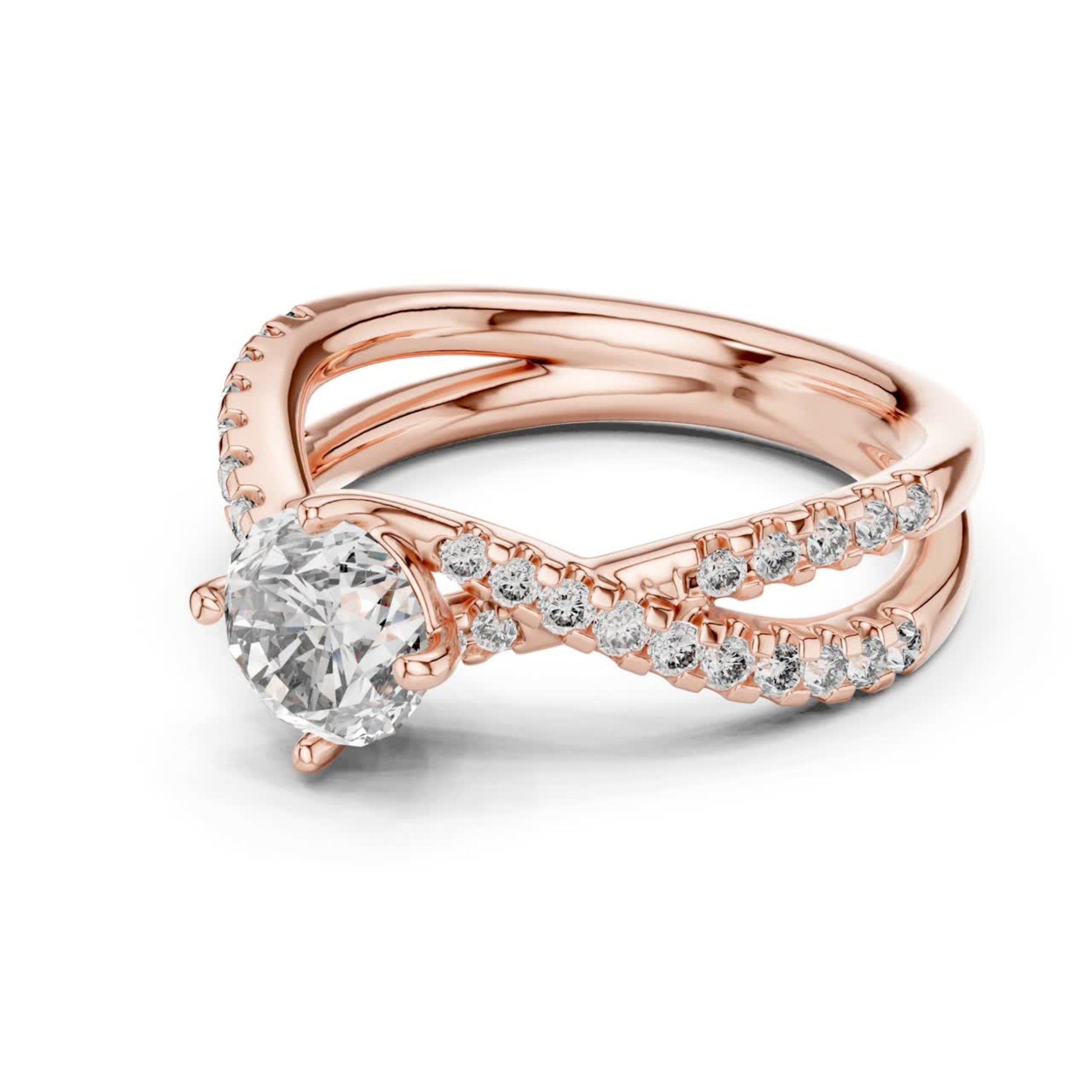 Side view rose gold criss cross diamond engagement ring
Rose gold crossover diamond ring side view profile
Side profile round diamond engagement ring in rose gold
Rose gold split shank diamond ring side angle
Side angle diamond crossover ring in rose gold
Round diamond rose gold ring side perspective
Side view pave diamond engagement ring in rose gold
Rose gold twisted diamond ring side profile
Side profile solitaire diamond ring in rose gold
Criss cross diamond engagement ring side angle view