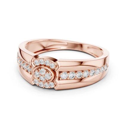 Angled view rose gold diamond floral ring
Perspective view round diamond rose band ring
Rose gold floral diamond ring side angle
Three quarter view diamond rose band ring
Rose gold cluster diamond ring angled profile
Round diamond floral rose ring perspective
Rose gold diamond band ring angled view
Side angle floral diamond rose gold ring
Rose gold blossom diamond ring profile view
Angled perspective rose gold diamond band