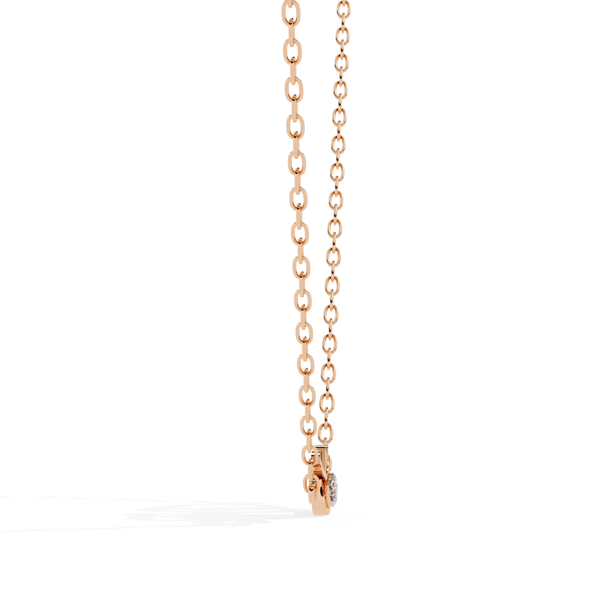 Rose Gold Diamond Initial Style Necklace Side View
Side profile of rose gold initial pendant
Edge view showing diamond initial necklace
Polished initial charm from the side
Slim pendant profile with diamond detail
Fine rose gold chain holding pendant
Diamond accent visible on side profile
Decorative initial jewelry viewed sideways
Minimal rose gold pendant profile
Detailed side look of initial necklace