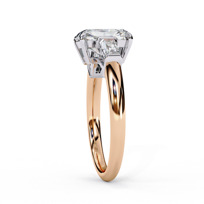 Rose gold band with a single diamond
Single diamond solitaire set in rose gold
Rose gold ring with diamond center stone
Solitaire diamond engagement ring in rose gold
Close up of rose gold solitaire diamond ring
Elegant solitaire diamond ring with rose gold band
Side view of rose gold diamond engagement ring
Rose gold band with a center diamond
Solitaire diamond in rose gold band
Top view of rose gold solitaire engagement ring