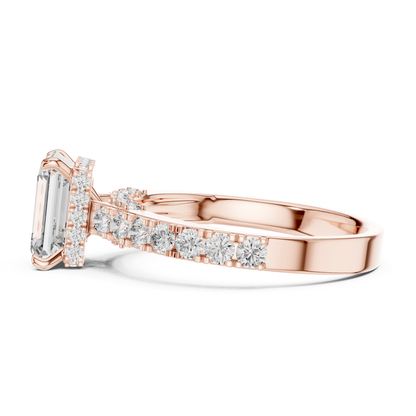 Side view rose gold emerald diamond solitaire ring
Rose gold emerald diamond ring side profile
Emerald cut diamond ring in rose gold side
Rose gold emerald solitaire ring side view
Side profile emerald diamond ring in rose gold
Rose gold emerald ring with side setting
Emerald solitaire ring side angle in rose
Rose gold emerald diamond ring side detail
Side angle rose gold emerald diamond ring
Rose gold emerald ring profile with diamonds