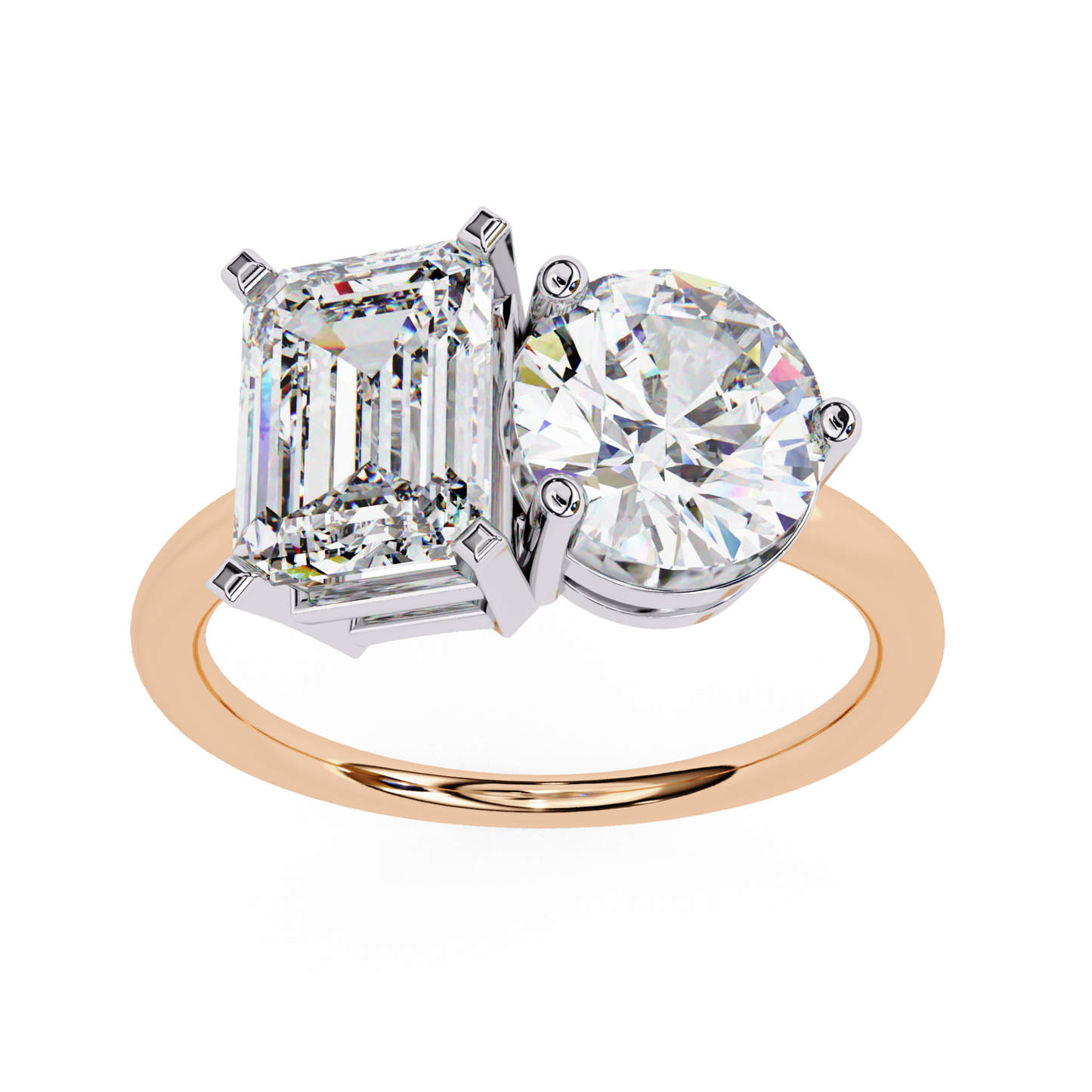 Rose gold emerald round diamond ring
Two stone diamond ring rose gold
Rose gold ring with emerald round diamonds
Round emerald diamond ring rose gold
Rose gold band with two diamonds
Two diamond ring rose gold
Elegant rose gold diamond ring
Rose gold two stone diamond ring
Luxurious two diamond rose gold ring
Refined rose gold two diamond ring