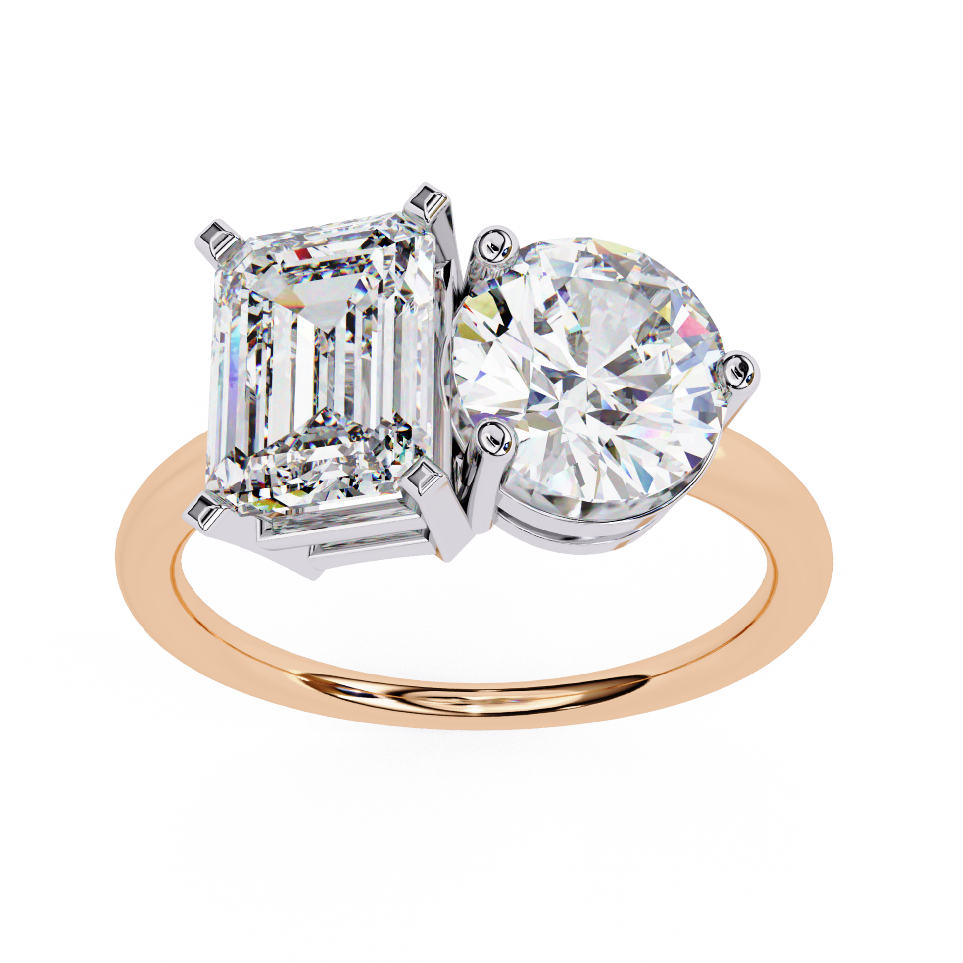 Rose gold emerald round diamond ring
Two stone diamond ring rose gold
Rose gold ring with emerald round diamonds
Round emerald diamond ring rose gold
Rose gold band with two diamonds
Two diamond ring rose gold
Elegant rose gold diamond ring
Rose gold two stone diamond ring
Luxurious two diamond rose gold ring
Refined rose gold two diamond ring
