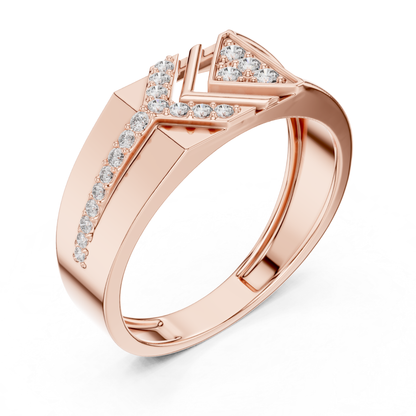 Rose gold geometric statement ring with diamonds
Modern rose gold diamond fashion ring design
Rose gold angular band ring with diamonds
Contemporary rose gold geometric diamond ring
Bold rose gold statement ring with diamonds
Rose gold luxury ring with pave diamonds
Elegant rose gold geometric fashion ring
Rose gold designer ring with diamond accents
Wide rose gold diamond statement band
Rose gold modern ring with geometric details