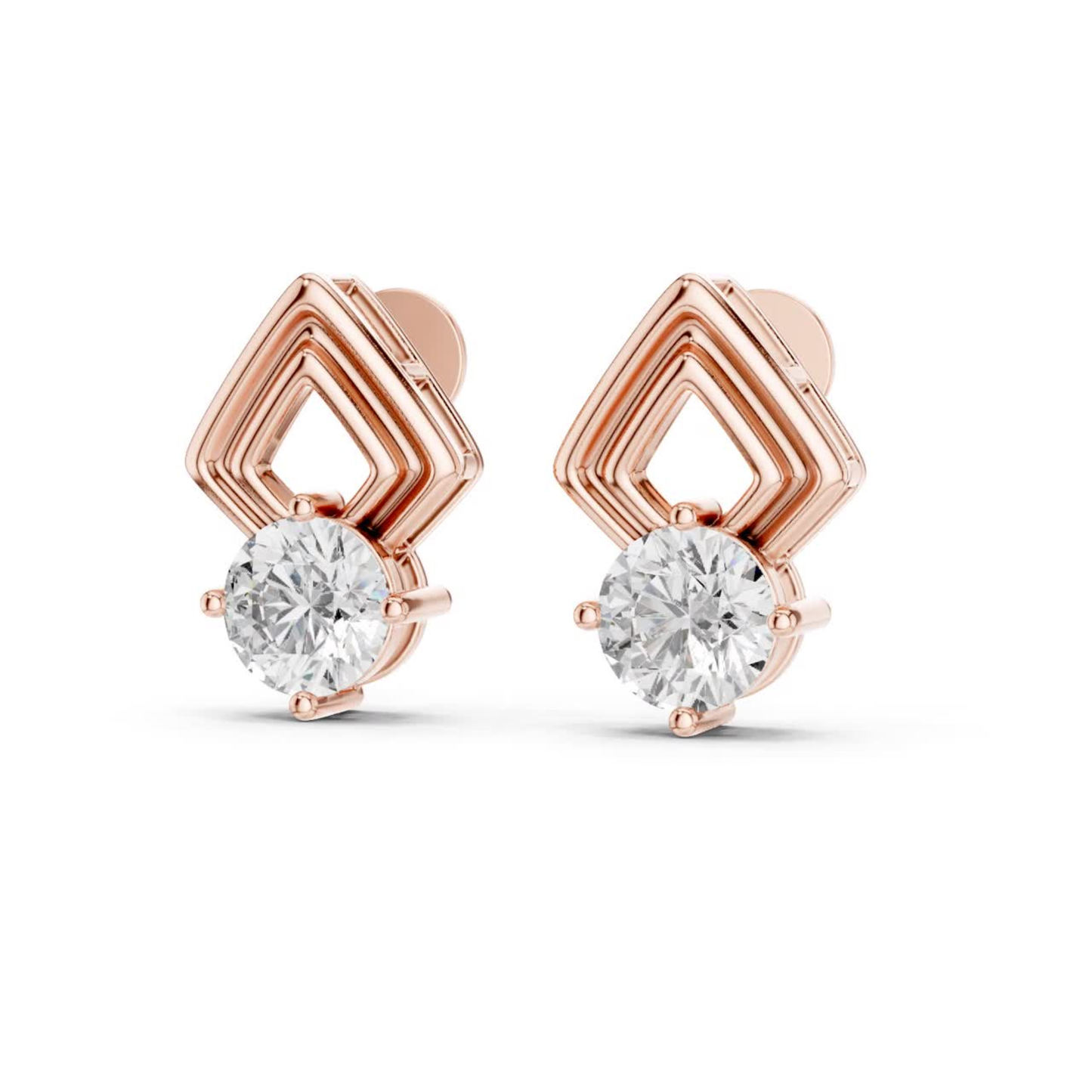 Rose gold geometric round diamond studs angle view
Round diamond geometric stud earrings angle view
Open triangle diamond studs angle profile
Rose gold round diamond earrings angle view
Geometric diamond stud earrings profile view
Round diamond open frame studs angle view
Rose gold designer diamond studs angle view
Geometric shape diamond earrings profile view
Open design round diamond studs angle view
Round diamond geometric earrings angle view