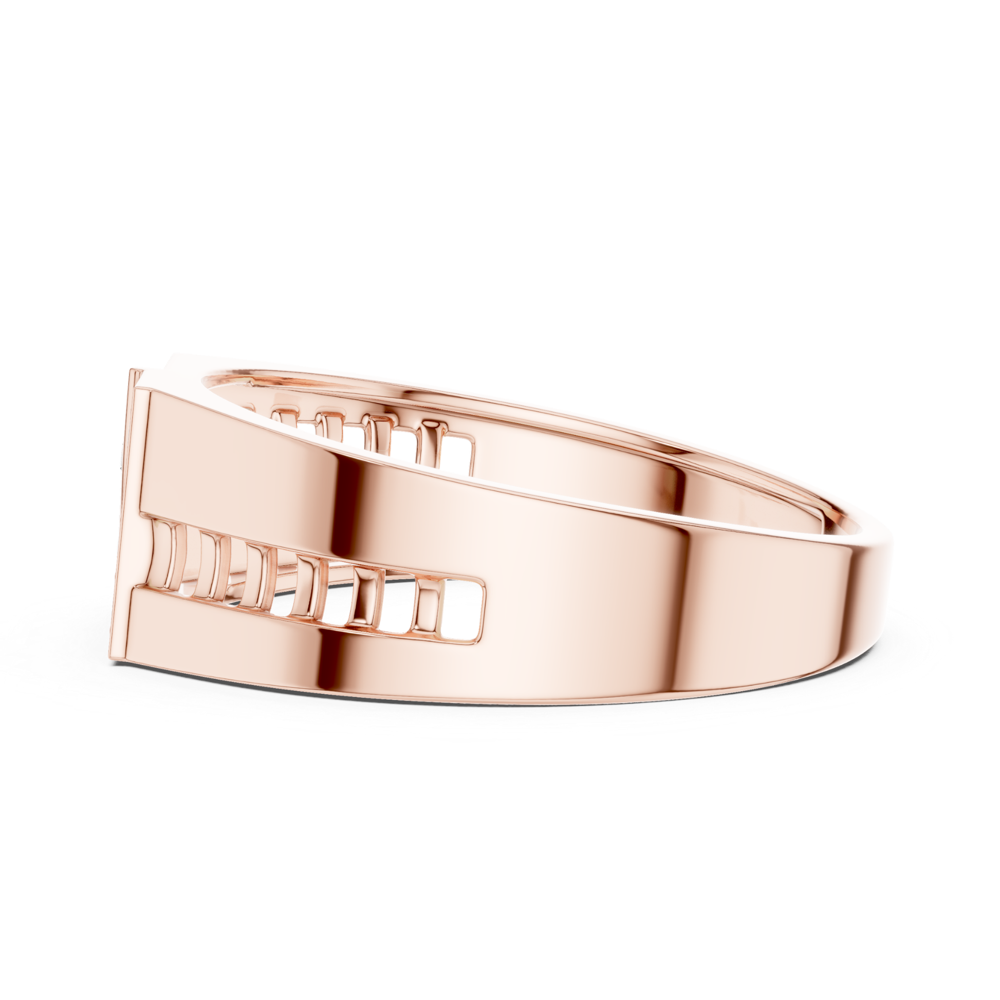 Rose gold geometric statement ring back view
Back profile rose gold modern band ring
Rose gold polished geometric ring rear angle
Contemporary rose gold statement band profile
Rose gold wide fashion ring back side
Elegant rose gold geometric band rear view
Rose gold luxury statement ring profile
Bold rose gold modern band rear angle
Rose gold designer geometric ring back view
Rose gold smooth finish statement band