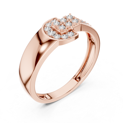 Angled rose gold halo cluster diamond ring
Rose gold cluster diamond ring perspective view
Round diamond halo ring angled design
Rose gold diamond cluster ring setting detail
Contemporary rose gold halo ring style
Diamond cluster ring with halo frame design
Rose gold fashion diamond ring angled view
Round diamond cluster halo ring profile
Rose gold statement diamond ring design
Angled view rose gold cluster ring setting