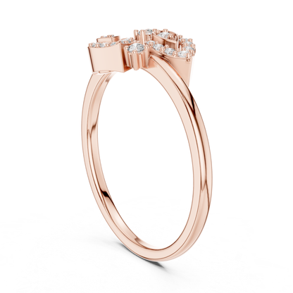 Side view rose gold infinity leaf diamond ring
Rose gold open leaf diamond ring profile angle
Modern rose gold infinity style diamond ring
Rose gold curved leaf motif diamond band
Elegant rose gold pave diamond leaf ring side
Rose gold marquise leaf design ring profile
Contemporary rose gold nature inspired diamond ring
Rose gold flowing leaf diamond band side view
Minimal rose gold openwork leaf diamond ring
Rose gold infinity leaf diamond ring profile