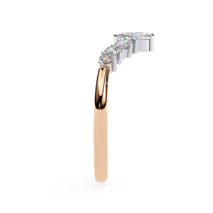 Rose gold side view ring
Marquise diamond side angle
Diamond curve band side
Rose gold band profile
Marquise stone side setting
Curved diamond ring side
Rose gold ring edge
Marquise diamond profile
Rose gold slim band
Diamond arc side view