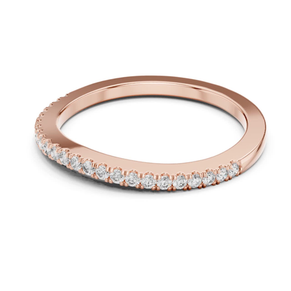 Profile view rose gold diamond band ring
Rose gold slim diamond stacking ring profile angle
Minimal rose gold diamond band with pave stones
Rose gold delicate diamond wedding band profile view
Thin rose gold diamond eternity ring side profile
Rose gold round diamond band minimalist design
Elegant rose gold diamond stacking band profile
Rose gold pave diamond ring slim band view
Minimal diamond band in rose gold profile angle
Rose gold fine diamond ring with half eternity style