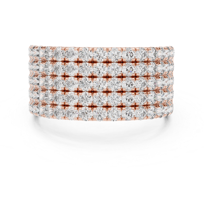 Rose gold multi row Pave diamond band ring
Wide rose gold round diamond statement band
Rose gold luxury diamond anniversary ring for women
Multi layer rose gold diamond band with round stones
Rose gold wide Pave diamond fashion ring
Bold rose gold multi row diamond band design
Rose gold round brilliant diamond wide ring
Elegant rose gold layered diamond anniversary band
Rose gold statement ring with multi row diamonds
Wide rose gold diamond band with Pave setting