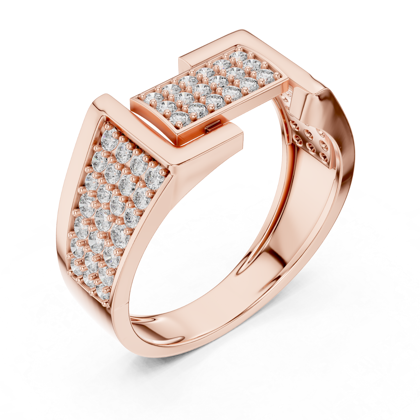 Rose gold offset bar diamond ring
Round diamond rose gold geometric ring
Rose gold angled pavé diamond band
Modern rose gold statement diamond ring
Rose gold wide band cluster diamond ring
Contemporary offset design diamond ring
Rose gold rectangular top diamond ring
Bold rose gold geometric diamond band
Rose gold asymmetrical diamond fashion ring
Multi diamond rose gold designer ring