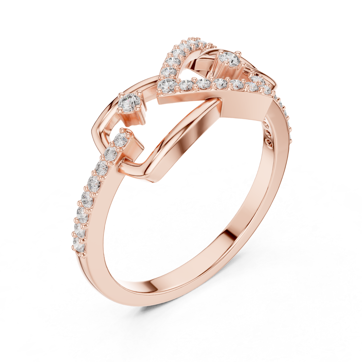 Rose gold open diamond ring with abstract design
Modern rose gold crossover ring with round diamonds
Rose gold geometric fashion ring with pave diamonds
Round diamond open style ring in rose gold
Rose gold artistic crossover diamond ring
Contemporary rose gold abstract diamond ring
Rose gold designer ring with round diamonds
Elegant rose gold openwork diamond fashion ring
Rose gold swirl inspired ring with pave diamonds
Luxury rose gold abstract diamond statement ring