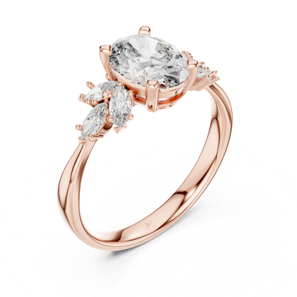 Oval Diamond Floral Ring Rose Gold Back View
Classic Oval Diamond Ring Rose Gold Back View
Marquise Diamond Floral Ring Rose Gold Back View
Oval Diamond Cluster Ring Rose Gold Back View
Four Prong Oval Diamond Ring Rose Gold Back View
Rose Gold Oval Diamond Flower Back View
Nature Inspired Oval Ring Rose Gold Back View
Elegant Oval Diamond Ring Rose Gold Back View
Rose Gold Floral Diamond Ring Back View
Oval Diamond Statement Rose Gold Back View