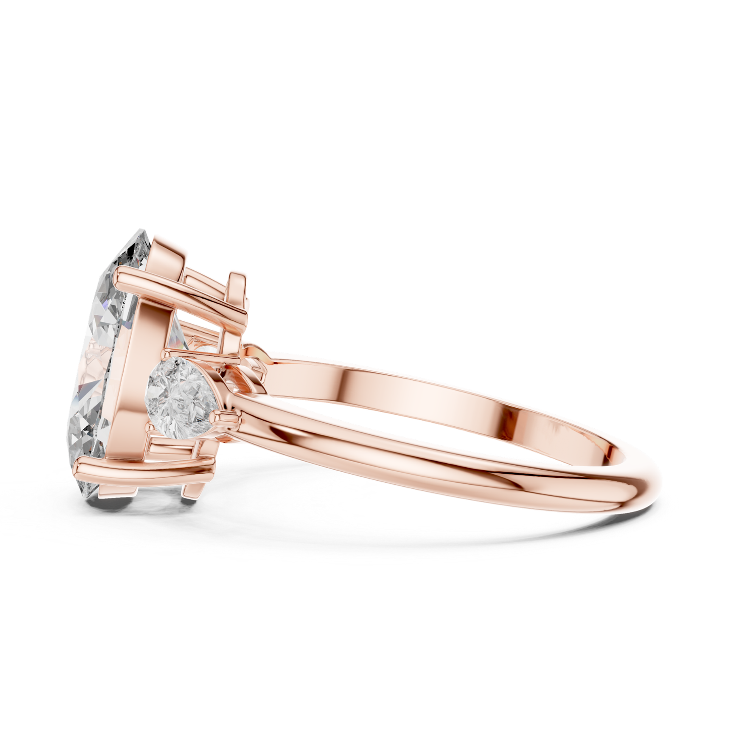 Rose gold oval diamond ring profile view
Side profile of rose gold oval diamond ring
Rose gold oval cut diamond ring profile
Oval diamond ring with pear side stone profile
Rose gold oval engagement ring side profile
Rose gold oval center diamond ring profile
Rose gold oval diamond ring gallery profile
Oval cut diamond ring in rose gold side view
Rose gold pear accent oval diamond ring profile
Rose gold oval diamond ring side detail