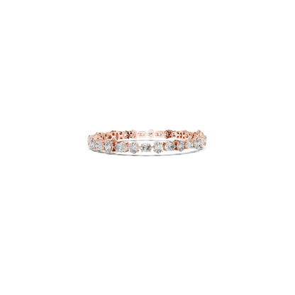 Rose gold oval diamond tennis bracelet front view
Luxury oval cut diamond bracelet in rose gold
Classic oval diamond tennis bracelet jewelry
Rose gold bracelet with oval brilliant diamonds
Elegant oval cut diamond bracelet for women
Fine jewelry rose gold tennis bracelet design
Premium oval diamond bracelet with gold setting
Modern oval cut diamond tennis bracelet
Designer rose gold bracelet with oval diamonds
Statement oval diamond tennis bracelet in rose gold
