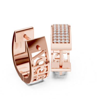 Back view of rose gold Pave diamond hoop earrings
Rose gold round diamond hoop earrings rear view
Rear profile rose gold diamond hoop earrings
Back side Pave diamond hoop earrings in rose gold
Rose gold hoop earrings with open gallery back view
Round diamond hoop earrings rear angle in rose gold
Designer rose gold Pave earrings back profile
Rose gold diamond hoop earrings backside detail
Luxury round diamond hoop earrings rear view
Rose gold Pave diamond earrings back angle view