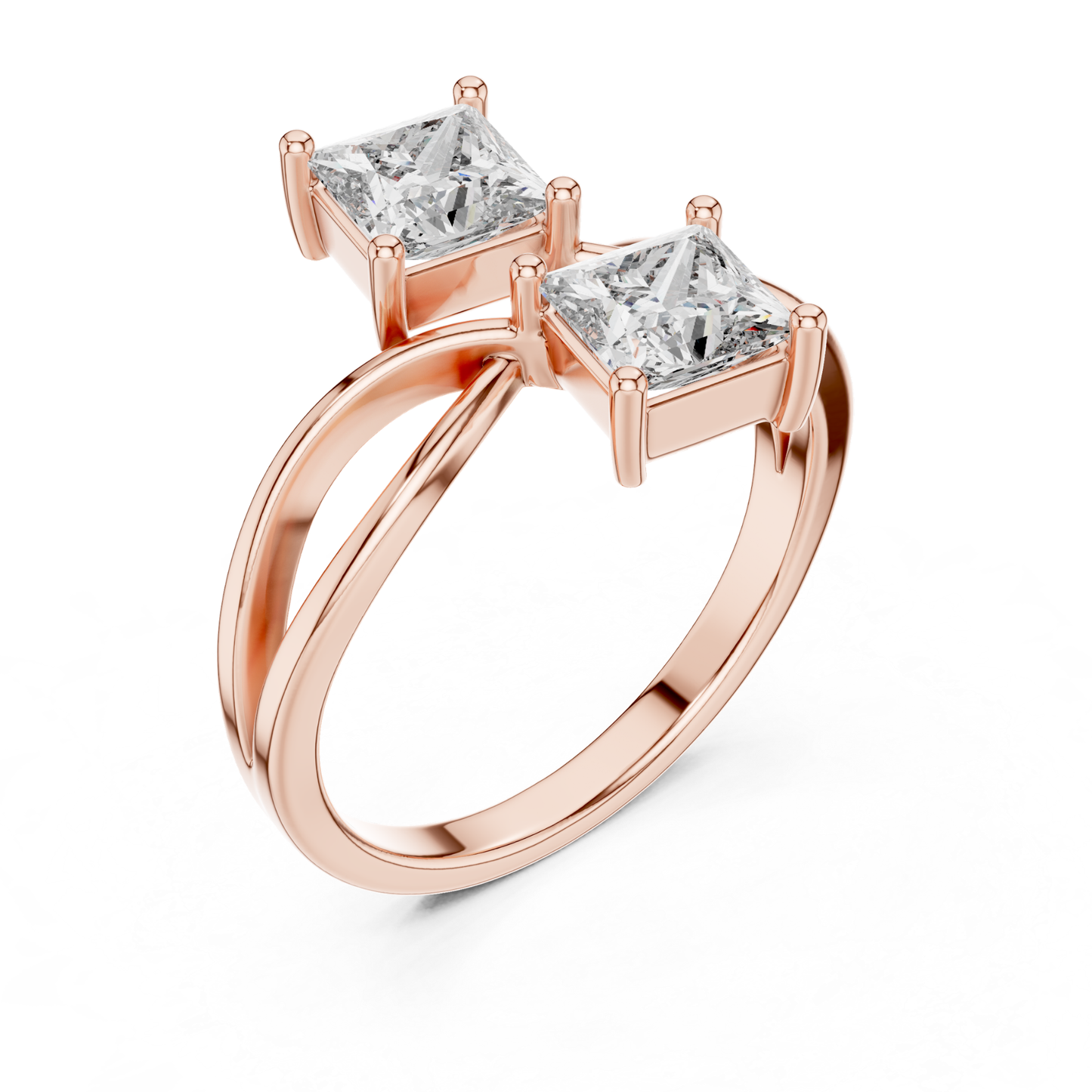 Princess cut diamond bypass ring in rose gold
Rose gold split band ring with princess diamonds
Double princess diamond ring in rose gold
Rose gold crossover ring with princess cut diamonds
Modern princess diamond bypass ring in rose gold
Rose gold ring with twin princess diamonds
Elegant bypass diamond ring in rose gold
Open split band princess diamond ring
Minimal rose gold crossover diamond ring
Rose gold double princess cut diamond ring