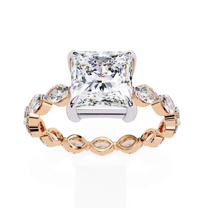 Rose gold princess cut diamond ring
Princess cut diamond in rose gold
Elegant rose gold ring with princess cut stone
Rose gold band with princess cut diamond
Princess cut diamond in rose gold setting
Rose gold princess cut diamond design
Diamond ring with princess cut and rose gold band
Rose gold ring with center princess cut diamond
Classic princess cut diamond in rose gold
Princess cut ring with rose gold accents