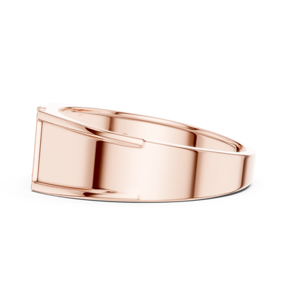 Rose gold diamond band ring side view
Side profile rose gold statement ring
Rose gold wide band ring rear angle
Modern rose gold ring side perspective
Rose gold polished band ring side view
Contemporary rose gold fashion ring rear view
Wide rose gold geometric band profile
Rose gold luxury band ring side detail
Elegant rose gold ring rear design
Rose gold smooth finish band side view